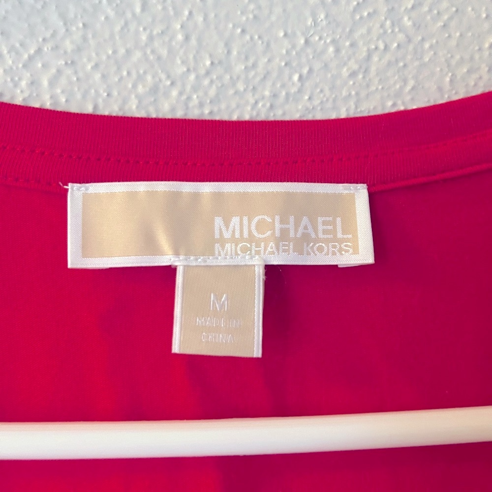 Michael Kors Red Sleeveless Tank - Picture 4 of 6